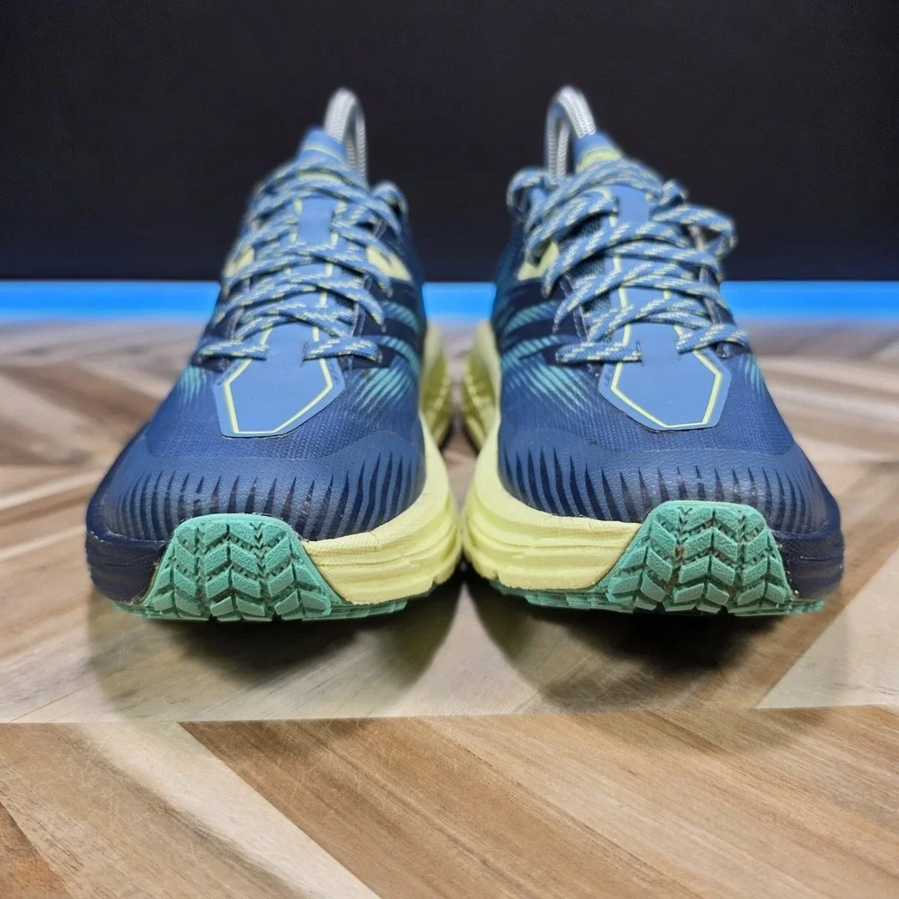 Hoka One One Speedgoat 4 Shoes Women's Size 6.5 Blue Trail Running Sneakers